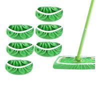 OHYER 6 Piezas Microfibra de Repuesto para Mopa Paños de Fregona de Recambio Recambios para mopas Paños de Limpieza de Recambio para aspiradora Juego de Fregona con Palo Telescopico húmedo y seco (6)
