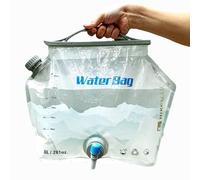 OHYER 8 litros bidón de Agua Flexible Bidón de Agua Plegable Tanque Agua PortáTil Plegable Cantina de Agua Camping al Aire Libre Bolsa Agua Blanda Gran Capacidad Almacenamiento Vejiga Agua