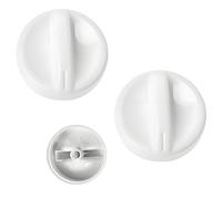 OHYER botones universales para horno microondas Mando Universal para Horno Botones de Cocina de Gas Perilla Cocina Mando Piezas de Repuesto para Hornos Perfectamente ajustado (Blanco, 46 * 12mm-2)