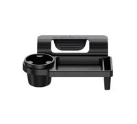 OHZOIRIC Bandeja Soporte de Bebidas para Tesla Model S Plaid 2021-2026 | Organizador interior multifuncional estante colgante almacenamiento puerta ventana accesorios viaje copiloto automotriz