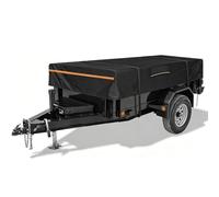OHZOIRIC Cubierta Multifuncional Remolque para Big Tex 83" x 16' 70PI Tandem Axle Pipe Top Utility Trailer