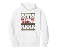 Oi al Mundo Grosero Feo Navidad Sudadera con Capucha
