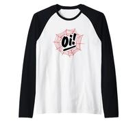 Oi Oi Oi! Ska Streetpunk Hardcore Punk Skinhead Camiseta Manga Raglan