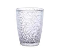 oI3tU6y vasos de agua Acrylic Raindrop Textured Drinking Cup, Stackable Heat-resistant Water for Juice Beverages Beer Accesorios de cocina(Transparent,Pequeño)