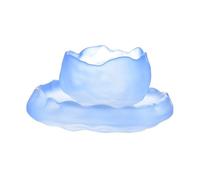 oI3tU6y vasos de agua Taza de degustación té chino con salsa, pequeña taza Kung Fu vidrio esmerilado, 50 ml Accesorios de cocina(Blue)