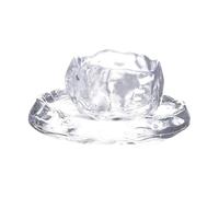 oI3tU6y vasos de agua Taza de degustación té chino con salsa, pequeña taza Kung Fu vidrio esmerilado, 50 ml Accesorios de cocina(Transparent)