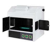oiakus Analizador De Fluorescencia con Caja UV, Analizador Ultravioleta UV, con Ventana De Observación, Longitud De Onda 254 Nm/365 NM, Ángulo De Luz Ajustable, para Pruebas De Productos
