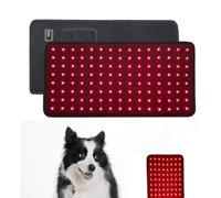 oiakus Cinturón de Terapia de luz roja para Mascotas, 120pcs Infrarrojos Dispositivo de Terapia de luz roja, para el Alivio del Dolor, Cuidado de heridas en Perros, Gatos, Caballos