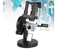 oiakus Refractómetro Digital Binocular Abbe, con 1.3000~1.7000nD, 0.0005 Valor Medio De Dispersión, Brix 0-95% con Termómetro, para Industria Petrolera, Enseñanza De Ciencias