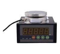 oiakus Sensor De Célula De Carga con Indicador, Sensor De Báscula De Presión De Fuerza De Compresión Tipo Radios, Función De Retención De Picos, para Báscula Automática