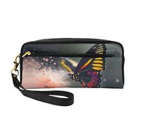 OIBNKCN Butterflies in the Mist - Bolsa de maquillaje de viaje versátil, impresión de doble cara, organizador de cosméticos de piel sintética ultrasuave para mujeres, regalos del día de la madre y
