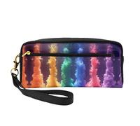 OIBNKCN Colors of the Seabed - Bolsa de maquillaje de viaje versátil, impresión de doble cara, organizador de cosméticos de piel sintética ultrasuave para mujeres, regalos del día de la madre y