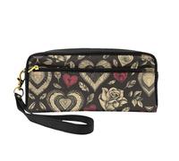 OIBNKCN Mysterious and Ancient Love - Bolsa de maquillaje de viaje versátil, impresión de doble cara, organizador de cosméticos de piel sintética ultrasuave para mujeres, regalos del día de la madre y