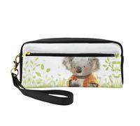 OIBNKCN The Cute Little Bear - Bolsa de maquillaje de viaje versátil, impresión de doble cara, organizador de cosméticos de piel sintética ultrasuave para mujeres, regalos del día de la madre y