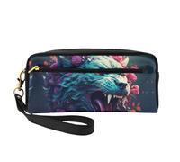 OIBNKCN The Mountain Lion - Bolsa de maquillaje de viaje versátil, impresión de doble cara, organizador de cosméticos de piel sintética ultrasuave para mujeres, regalos del día de la madre y