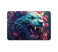 OIBNKCN The Mountain Lion - Felpudo versátil, duradero, fácil de limpiar, antideslizante para puerta delantera, entrada y decoración del hogar
