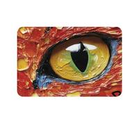 OIBNKCN The Mysterious Eyes - Felpudo versátil, duradero, fácil de limpiar, antideslizante para puerta delantera, entrada y decoración del hogar