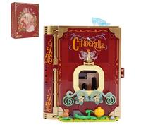 Oichy Bloques de Construcción Romántica Libro de Cuentos de Hadas Building Block Set Imaginativo Micro Bloques para Niños Mayores de 8 Años (622 Piezas)