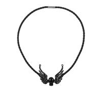 OIDEA Collar Cruz Jesús Unisex: Colgante de Cristiano Acero Inoxidable para Mujere Hombre Regalo Religioso para Novio Novia