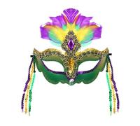 OIDEA Máscara Venecia Plástico Mujer para Halloween Navidad Pascua Carnaval Cosplay Juego Regalo