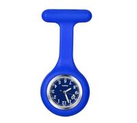 OIDEA Reloj Bolsillo Enfermera Médico: Reloj de Bolsillo de Cuarzo Analógico Mariposa con Broche para Hombre y Mujer Puntero Luminoso Funda Protectora de Silicona - Regalos para el Personal Médico