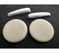 Oído reemplazo Pad almohadillas cojín de espuma + diadema para piezas de repuesto para auriculares Sennheiser PX100 PX130 PX100ii PX131 PC30 PX80 auriculares de diadema orejeras cojín(gris)