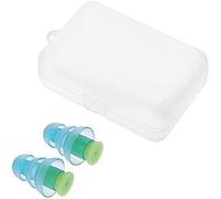 Oídos de silicona, 1 par/juego de tapones for los oídos de silicona suave, antirruido, tapones for los oídos, reducción de ruido, aislamiento acústico, tapones for los oídos (color: 1 juego) (color: v