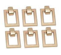 OIFAODAO, 6 pomos de puerta cocina, tirador anillo, armario, tiradores Hardware for muebles vestidor y ，Tiradores de anilla