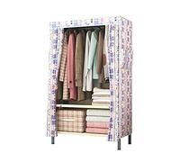 OIFAODAO Armario de Lona for Dormitorio, Organizador de Almacenamiento, Armario de Ropa, Armario, Estante portátil de Tela no Tejida, Estante for Ropa, Muebles de Dormitorio