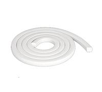 OIFAODAO Cinta de Espuma de Silicona, 1 Tira de Sellado Barra Esponja Espuma Silicona Cuadrada, for Tiras mejoras for el hogar 3x3 mm 5x5 6x6 8x8 10x10 12x12 5x15 20 x 20x25(8mm x 8mm x 5m)