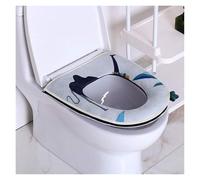 OIFAODAO, Cojín de Asiento Inodoro,Cojines Grande Universal Junta Cuatro Estaciones for el hogar Asiento Invierno ，Cojín para el Asiento del Inodoro(Green)