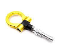 OIFAODAO El Gancho del Remolque， Herramientas de Remolque Ganchos for automóvil Anillo simulación Carreras Delantero y Trasero Gancho for vehículo(1Pcs Yellow)