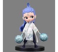 OIFAODAO Figurita de Nezha, Figuras de la Serie Nezha, Lindos Adornos muñecas, Decoraciones Escritorio 15 cm Alto, Feng Shui, Set(Ao Bing)