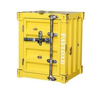 OIFAODAO, Gabinete de Almacenamiento Hierro y Metal Estilo Industrial, gabinete Decorativo for Sala Estar/Dormitorio, Mueble for Libros multifunción,Y ，Armarios de Almacenamiento(I)