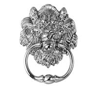 OIFAODAO, Manijas for gabinetes de cocina, manija puerta con cabeza león, delantera, anillo, manijas for, for puertas Granero ，Tiradores de anilla