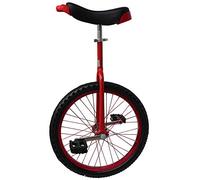 OIFAODAO, Monociclo con Ruedas de 16/18/20 Pulgadas, Antideslizantes, Bicicletas for Adultos montaña Ajustables en Altura for Montaña butilo Antideslizante,Monociclo(Red,18inch)