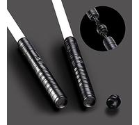 OIFAODAO, Sable de luz, empuñadura Aluminio Metal, Juguete con Sonido Brillante, Regalo, Cosplay, Sable for Cambio Color RGB, Duelo Pesado,Sable láser