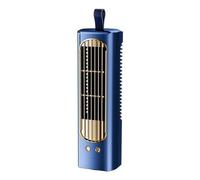 OIFAODAO, Ventilador de torre for el hogar, aire acondicionado oscilante circulación 90°, silencioso, portátil, pie, for escritorio, sin aspas ,Ventilador de pie