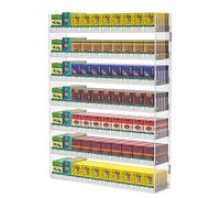 OIFAODAO, Vitrina de acrílico for Cigarrillos, Vitrina for cerillas Dulces y, Estante exhibición for mostrador/Pared ，Estanterías para exposición de Productos(92.5x29x18.8cm)