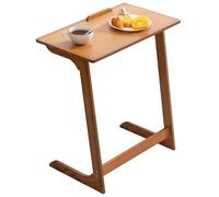 OIFJROIW Mesa Plegable para Ordenador portátil, mesita de Noche Multiusos, mesita Auxiliar de Madera para sofá, para Salones, dormitorios y oficinas(B)