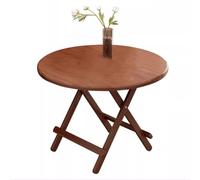 OIFJROIW Scrivania pieghevole Multiuso, Tavolo pranzo Rotondo compatto, Tavolo giardino esterni, per soggiorni, camere letto e balconi(100 * 100 * 72)