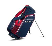 OIGIO All Elements - Bolsa híbrida con Soporte, Color Rojo, Blanco y Azul