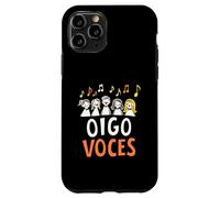 Oigo Voces Director del Coro Cantante del Coro Carcasa para iPhone 11 Pro