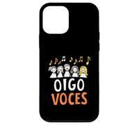 Oigo Voces Director del Coro Cantante del Coro Carcasa para iPhone 12 Mini