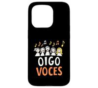 Oigo Voces Director del Coro Cantante del Coro Carcasa para iPhone 15 Pro
