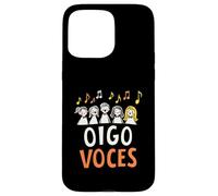Oigo Voces Director del Coro Cantante del Coro Carcasa para iPhone 15 Pro MAX