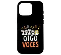 Oigo Voces Director del Coro Cantante del Coro Carcasa para iPhone 16 Pro