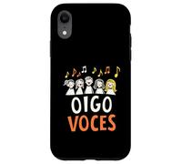 Oigo Voces Director del Coro Cantante del Coro Carcasa para iPhone XR