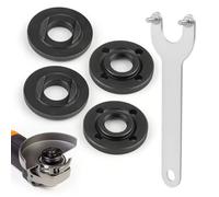 OIHCAZ Llave de amoladora angular, tuercas de brida, llave de amoladora angular y 2 juegos de tuercas de brida exterior interior compatibles con amoladoras angulares de 150 mm (para rosca de eje de 14