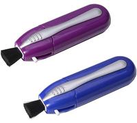 oihgerg 2 Piezas de limpiadores de Gafas, Cepillo Limpiador de Gafas Peeps para Gafas y Gafas de Sol (Azul + Morado)